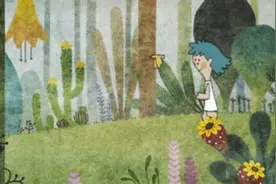 原创小动画：七个眼睛小女孩的故事。视频封面
