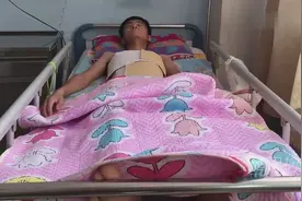 保洁员擦玻璃不小心从6楼摔下图片