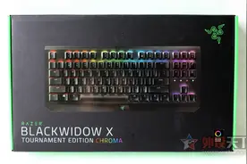 烧友评测雷蛇黑寡妇蜘蛛 BLACKWIDOW X 竞技幻彩版机械键盘评测图片