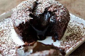 七夕配方 | 熔岩巧克力，我的心因为炙热的爱而熔化图片