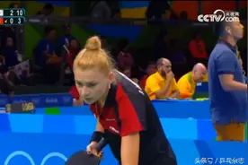 福原爱里约奥运首秀，怪胶制胜“血洗”杜迪安图片