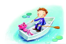 梦里有只小白船图片