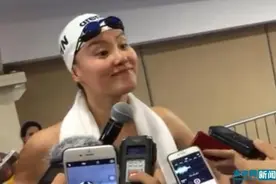 傅园慧：翻着白眼游到边 用生命在游泳图片