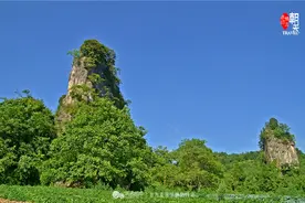 梦幻仙境川洞庵，旱地拔葱石笋坪图片