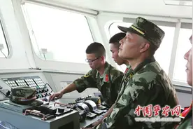 我是中国海警，大海是属于我们的别样浪漫图片