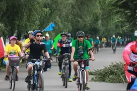 沈阳75名残疾人骑行15公里享受运动快乐图片