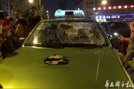 的哥撞了两兄妹逃跑 市民骑车追500多米拦下图片