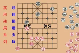 江湖象棋残局 第264集 红方双炮仕相全，难胜黑方炮双象图片