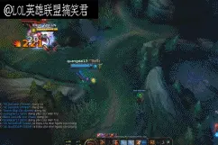 LOL涨见识，你见过金克丝的R会回头？这光辉有幸经历了！图片