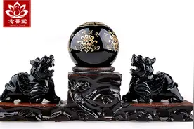 黑曜石貔貅摆件的摆放、奉养以及清洗方法图片