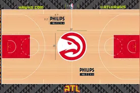 NBA30支球队场馆地板各有特色？你喜欢哪支球队的地板？图片