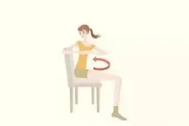 办公室里就能做的瘦身小运动图片