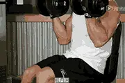 健身真男人，就这样练肩膀、手臂肌肉！图片