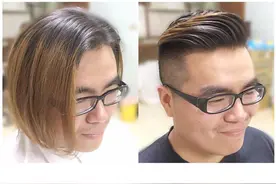 这六个男生剪了头发后，瞬间变男神图片