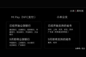 对标Apple Pay，采用NFC解决方案的Mi Pay来了图片