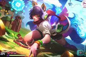 LOL大神自制电玩皮肤游戏：选人画面很酷！图片