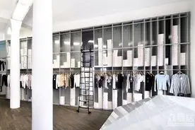 平时常见的：现代风格的时装店装修效果图片