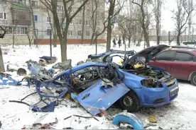 车主放充满甲烷的气球在车厢内，取车时发现车子都散架了图片