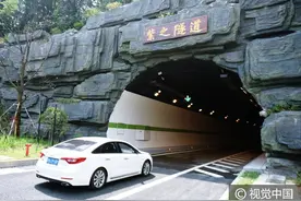全国最长城市隧道群“紫之隧道”在杭州投入使用图片
