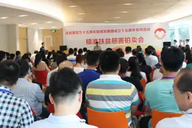 德和物业参加的精准扶贫慈善拍卖会圆满落幕图片