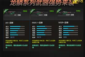 全新系列武器抢鲜看 龙鳞系列成色几何图片