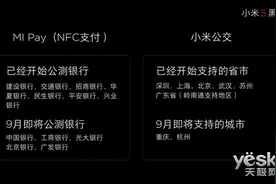 雷军:MI Pay服务已开启内测 支持7家银行图片
