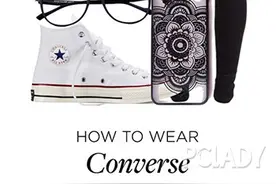 匡威帆布鞋搭配 教你搭出高阶潮人范图片