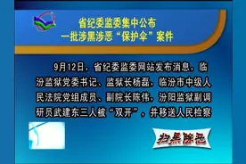 柳林：山西省纪委监委集中公布一批涉黑涉恶“保护伞”案件视频封面