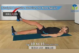 「运动康复科普」膝关节扭伤的康复训练方法视频封面