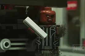 乐高动画：复仇者联盟3电影结尾乐高版，尼克弗瑞消失瞬间视频封面