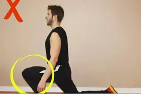 练半天箭步蹲感觉不明显？有可能是动作出错了！图片