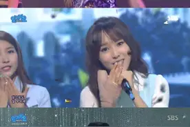 《人气歌谣》BLACK PINK首秀 泫雅夺第一图片