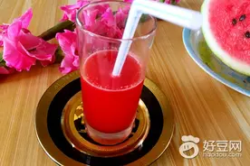 度夏必备的---鲜西瓜汁图片