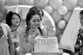 邓紫棋扮动物开生日会图片