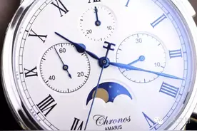 Chronos三代月相计时码表 历史底蕴与工艺图评图片