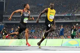 不想一人赢？牙买加闪电「放水」等他两人灿笑晋级图片