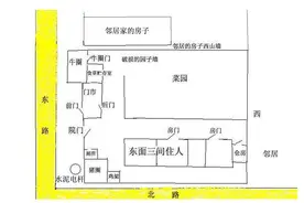 风水解说之，只为多占一块地错盖牛圈惹祸端！图片