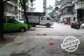 泉州泉秀花园两姐弟遭倒车碾压！开车盲区千万要注意！图片
