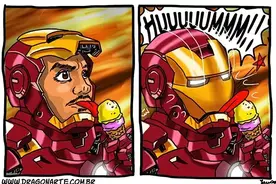 脑洞大开的超级英雄日常生活漫画 最后一张笑喷图片