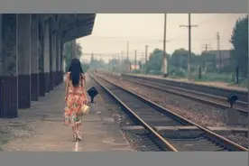 我只是你生命里一个过客，但是我却真得爱过你。图片