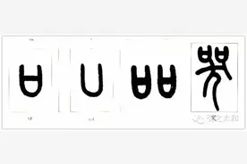 说文部首：口、凵（kǎn）、吅（xuān）、哭图片