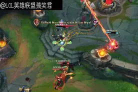 LOL意识超脚本了...一点不夸张，这样的盲僧遇到真想挂机！图片