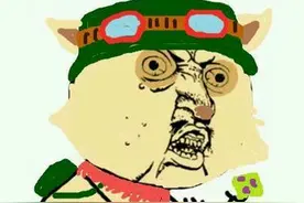 女生玩LOL被击杀时的表情：好像没什么不一样图片