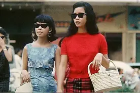 60年代，越南西贡，街头美女挺洋气图片
