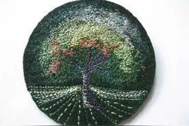 唯美的羊毛毡绘画艺术 -英国艺术家 Michala Gyetvai (Kayla coo)作品集图片