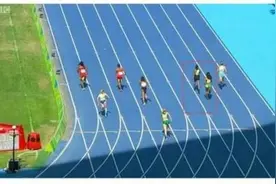 短跑名将跑错赛道 明明违规了为什么没有取消成绩？（组图片