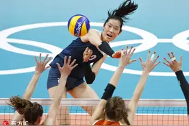 全程无尿点 中国女排完胜荷兰挺进决赛图片