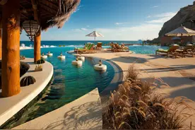 全世界最奢华的泳池 海滩都要羞的低头图片