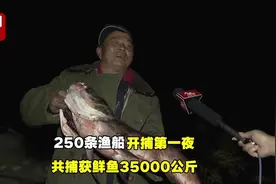 大丰收！密云水库开捕第一夜捕鱼35000公斤 最大一条卖1000多元视频封面