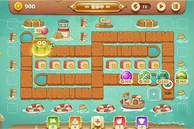 《保卫萝卜3》冒险模式码头第17关金萝卜攻略图片